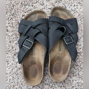 Birkenstock Lugano Black size 39 euro / 8.5 US